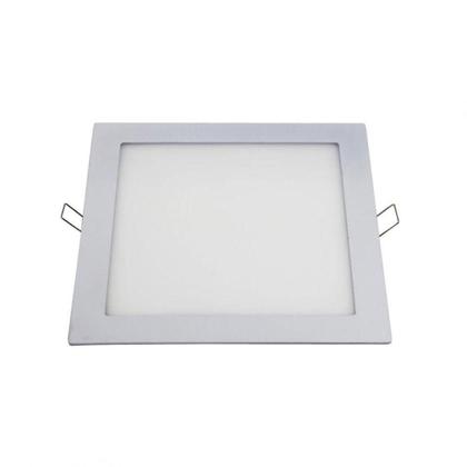 Imagem de Plafon Painel Led Luminária Downlight 18W Embutir Quadrado