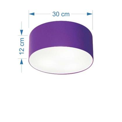 Imagem de Plafon Para Home Cilíndrico SH-3010 Cúpula Cor Roxo