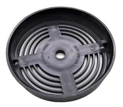 Imagem de Plafon Plafonier Lampada 60w Venti-delta Cor:Preto