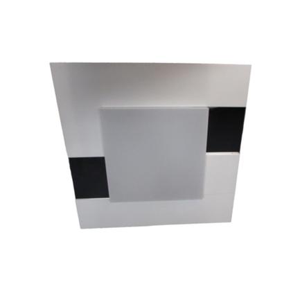 Imagem de Plafon Pollus MDF BR 50x50cm Acrílico e Espelho 2L E27