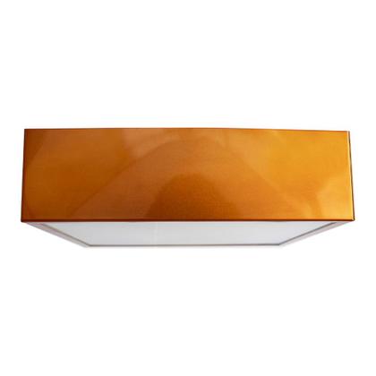 Imagem de Plafon quadrado de aluminio cobre 20cm