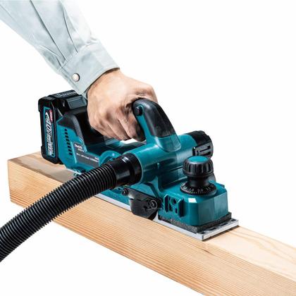 Imagem de Plaina 40V XGT AWS Brushless KP001 Bateria 5.0Ah Makita 110v