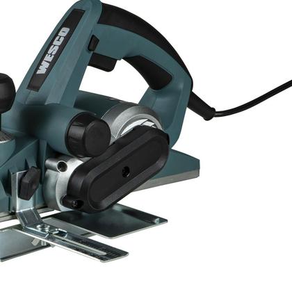 Imagem de Plaina 82Mm 900W Mod Ws5343 Wesco + Guia + Facas Instal 110V