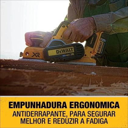 Imagem de Plaina À Bateria 20v 3ah Max 15000 Rpm Dcp580 Dewalt Bivolt