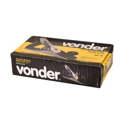 Imagem de Plaina Base Lisa Nº 3, Vonder Vdo870