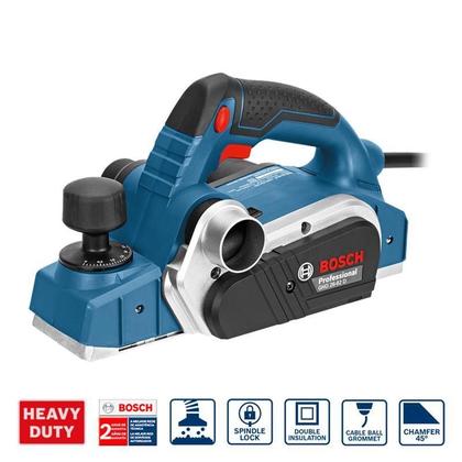 Imagem de Plaina Bosch Gho 26-82 D 710W 127V Com Saco Coletor De Pó