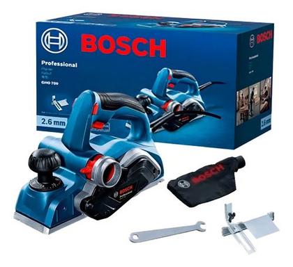Imagem de Plaina Bosch Gho 700 220v 700w 2 Lâminas E Coletor De Pó