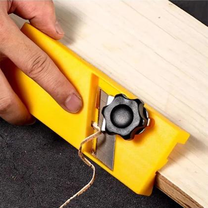 Imagem de Plaina Cortador Refilador Aparador de Fita Borda Curvada 45º MDF Drywall Gesso