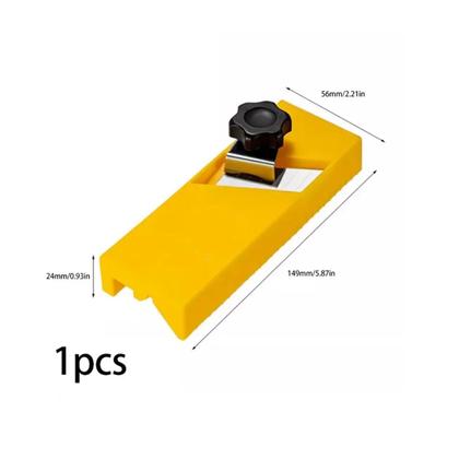 Imagem de Plaina Cortador Refilador Aparador de Fita Borda Curvada 45º MDF Drywall Gesso