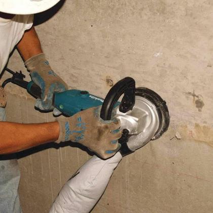 Imagem de Plaina de Concreto de 125Mm Industrial 1400W Com Rebolo Chaves Coletor de Pó PC5000C 110V Makita