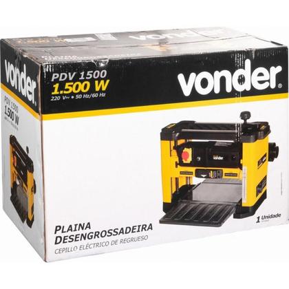 Imagem de Plaina Desengrossadeira 1500W PDV 1500 VONDER