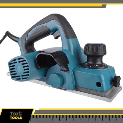 Imagem de Plaina Elétrica 620w 82mm Com Corte 2,5mm 220v Kp0800 Makita