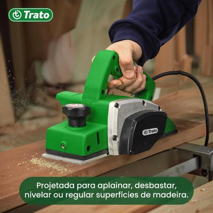 Imagem de Plaina Elétrica 82Mm Industrial Manual 750W 127V