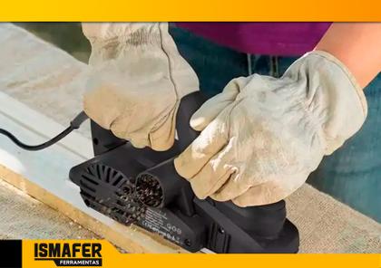 Imagem de Plaina Elétrica Manual Profissional 110v 780w 16500rpm The Black Tools