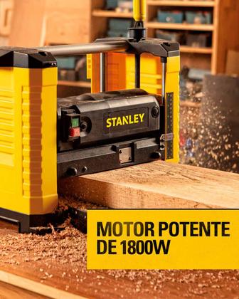 Imagem de Plaina Elétrica Stanley, Modelo Stp18, Cortes De Alta Qualid