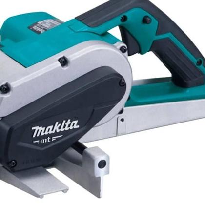 Imagem de Plaina Industrial 82Mm 750W Com Faca Conjunto Afiador Chave Gui Reta M1100B 127V Makita