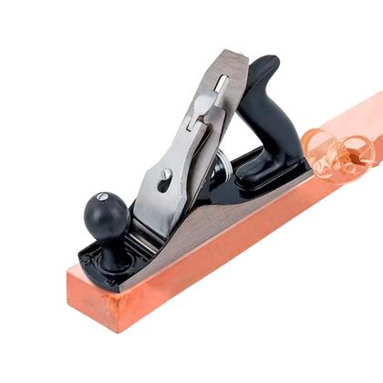 Imagem de Plaina Manual Nº 3 Corpo de Metal Profissional - Sparta