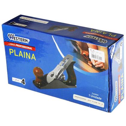 Imagem de Plaina Manual Profissional Número 4 Jp 4 Western