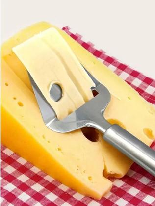 Imagem de Plaina Para Queijo Cortador Inox Cabo Cromado 21cm Ke Home