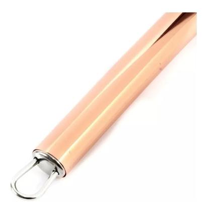 Imagem de Plaina Para Queijo Cortador Inox Cabo Rose Gold 21cm Ke Home