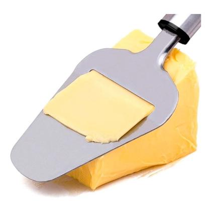 Imagem de  Plaina Queijo Aço Inox Fatiador De Frios Manual
