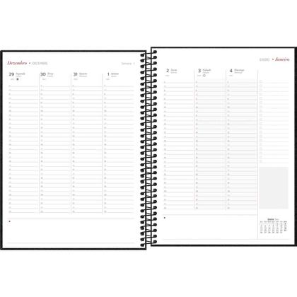 Imagem de Planner 2026 Tilibra cambridge 200x275mm com 80 folhas
