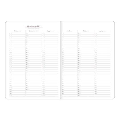 Imagem de Planner 2027 Tilibra Grampeado Executivo Cambridge Preto 20 Folha 178x254mm