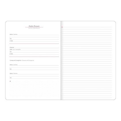 Imagem de Planner 2027 Tilibra Grampeado Executivo Cambridge Preto 20 Folha 178x254mm