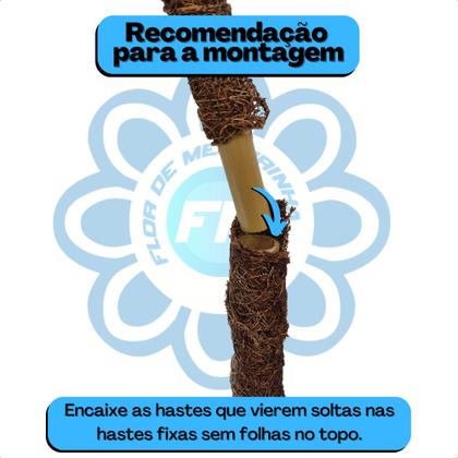 Imagem de Planta Artificial Ficus Lyrata Outono Toque Real com Vaso Decorativo