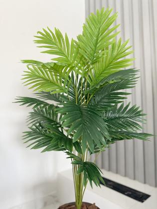 Imagem de Planta Artificial Palmeira com Vaso Polietileno Cone Romano