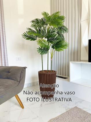 Imagem de Planta Artificial Palmeira Grande 3 Tronco 1.10m Realista