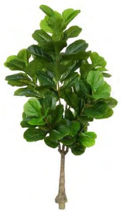 Imagem de Planta Árvore Artificial Ficus Lyrata Real Toque X82 Verde 1,5m