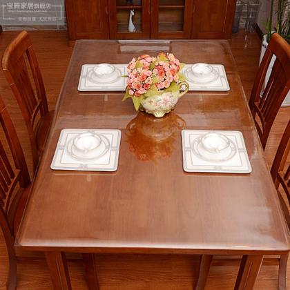 Imagem de Plástico 0.10mm Toalha De Mesa Transparente 2,50m X 1,40m