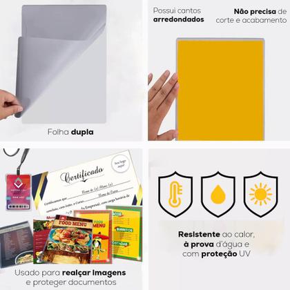 Imagem de Plástico para Plastificação - A4 220x307 - 100 Folhas - JST