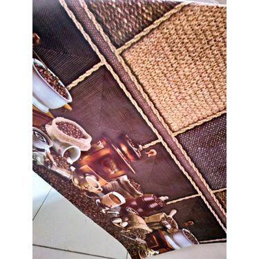 Imagem de Plástico Térmico Toalha Mesa Premium Café Marrom 4,50 X 1,40