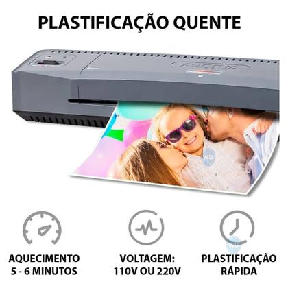 Imagem de Plastificadora laminadora A3 A4 LM3233H Aurora Original