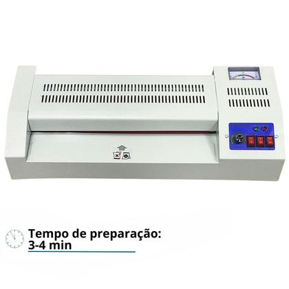 Imagem de Plastificadora Laminadora Poliseladora A3 A4 A5 A6 520W Importway Iwpla-3
