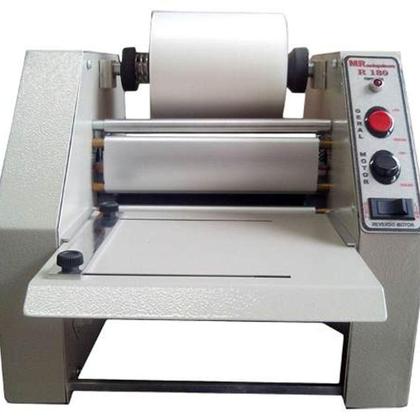 Imagem de Plastificadora Profissional De Bobina Para Crachá Rg Cic Cpf R-180