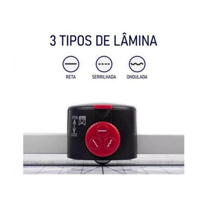 Imagem de Plastificadora Refiladora Documentos A4 - 5 Funções Em 1