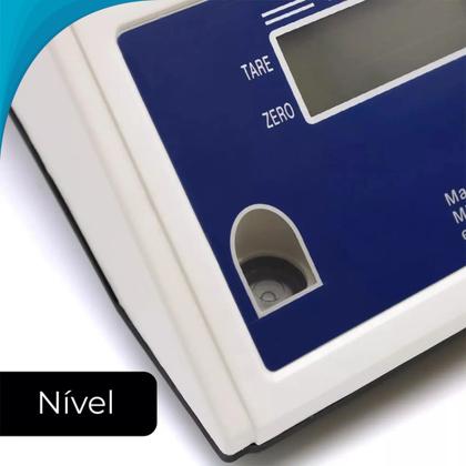 Imagem de Plataforma Digital Comercial 32kg Bivolt Alta Precisão Ideal Para Sua Dieta Original