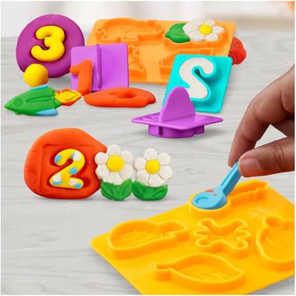 Imagem de Play Doh Kit de Números com 6 Potes de Massinhas