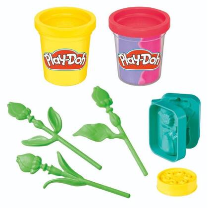 Imagem de Play-Doh Massa de Modelar Flores Tulipas e Narcisos - Hasbro