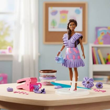 Imagem de Play Doh Massinha Barbie Babados Da Moda - Hasbro G1359