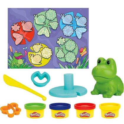 Imagem de Play doh massinha frog um dia na lagoa (f6926) - hasbro
