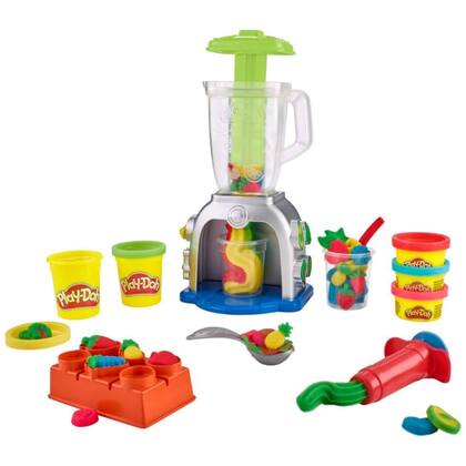 Imagem de Play-Doh Smoothies Coloridos Playset de Cozinha com liquidificador de brinquedo - 5010996233493