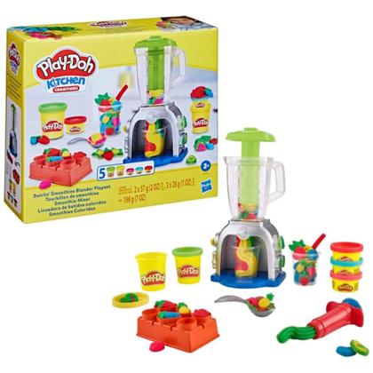 Imagem de Play-Doh Smoothies Coloridos Playset de Cozinha com liquidificador de brinquedo - 5010996233493