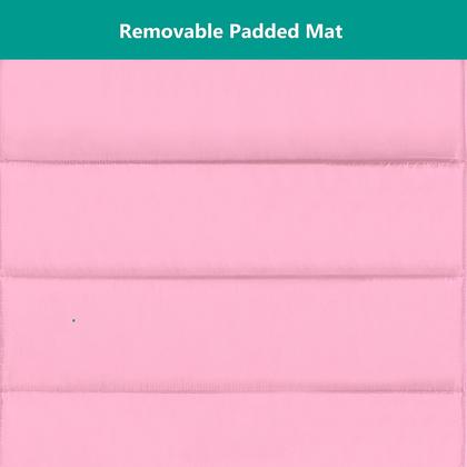 Imagem de Playard Dream On Me Zazzy portátil com berço rosa com colchão