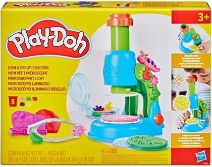 Imagem de Playdoh Microscópio Iluminar E Revelar Hasbro