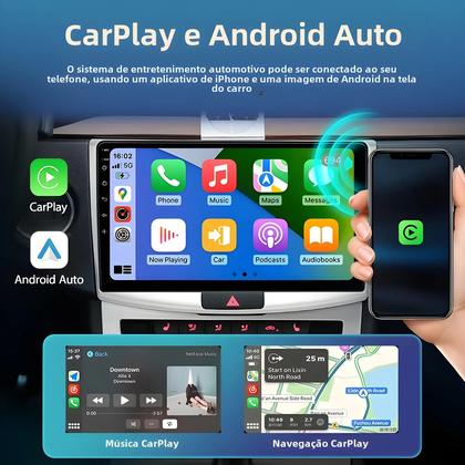 Imagem de Player Multimídia Automotivo Universal 7-10 Polegadas - GPS, Wi-Fi, CarPlay e Android Auto