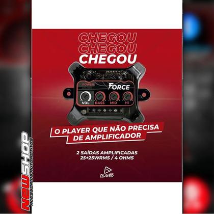 Imagem de Player Placa Amplificada 50w Rms Ajk 12v Bluetooth Caixa Bob